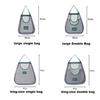 Reusable Storage Bags Kitchen Hanging Mesh Bag Home Fruit And Vegetable Storage Net Bag For Ginger Garlic Potatoes Onions