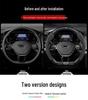 Custom Carbon Fiber & Suede Steering Wheel Covers for 2019-2022 Jetta VS5/VA3/VS7