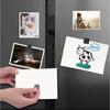 300PCS Square Magnetic Sheets Self Adhesive Magnets Flexible Small Sticky Magnets Stickers for Household Refrigerator Office