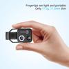 200X LED Lighted Pocket Microscope with Builtin LED Universally Smartphone Digiscoping Adapter Clip Macro Lens