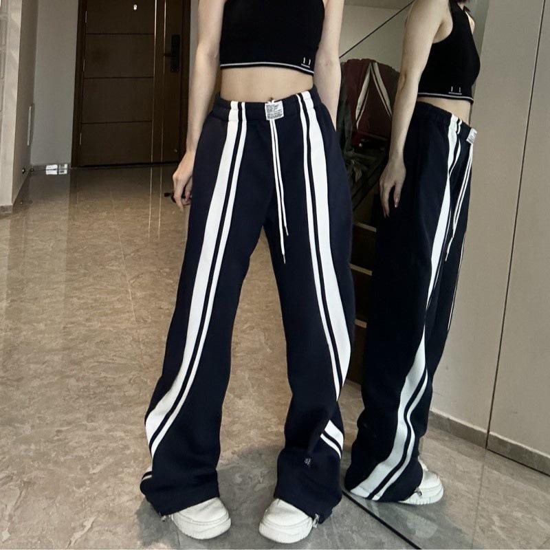 2023 Women's Loose Casual Korean Style Summer Wide-Leg Trousers