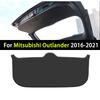 Car Rear Trunk Tailgate Anti-kick Protective Mat Leather Decoration Pad For Mitsubishi Outlander 2016 2017 2018- Accessories