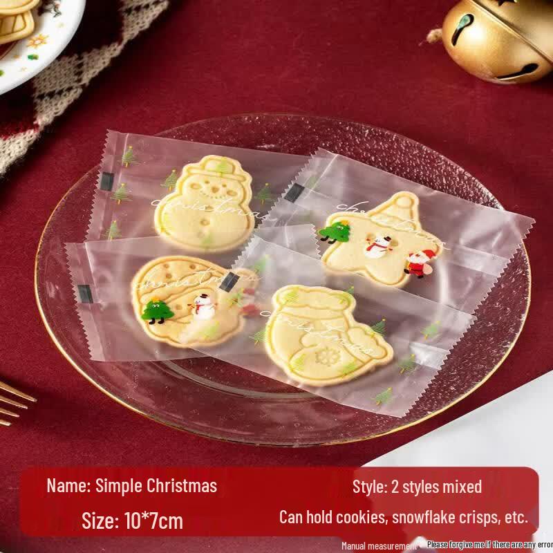 Cookie & Snack Self-Sealing Bags
