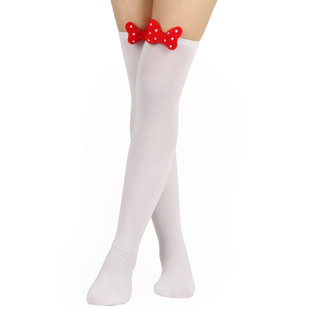 Damen-Oberschenkelstrümpfe, lange Kniestrümpfe, süße Overknee-Socken, Strümpfe