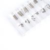 60Pcs 12 Sizes Stainless Steel Watch Stem Extender Watch Winding Stem Crown Connector Adapter Changer For Watchmaker Tools Parts