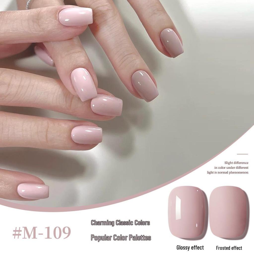 2025 New Japanese Colors UV/LED Nail Gel Set for Salon Manicure