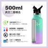 Eliciya 500ml Vacuum Insulated Stainless Steel Water Keeps Hot or Wide Mouth Includes Cloth Easy To Holds Carbonated Lightweight Portable Travel