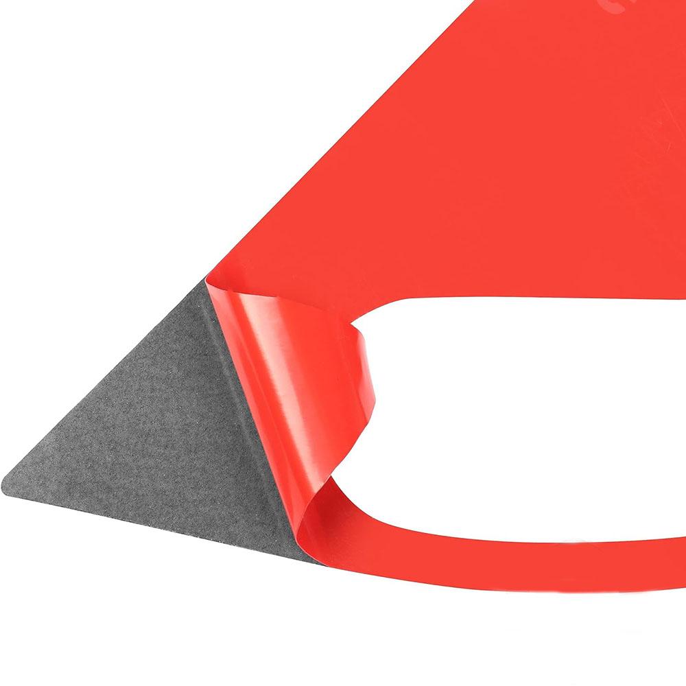 Carbon Fiber Interior Door Lock Panel Trim Sticker For Chevrolet Corvette C6 2005-2013