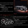 Multi-Function Car Charger: 3-Socket Adapter with Digital Display & Dual USB Ports, 120W