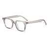 66037 Trend Rice Nail Square Frame Anti-Blue Light Flat Glasses 5 Personalized Plain And Thin Glasses