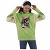 Demon Slayer Kimetsu no Yaiba Color Block Hoodie for Men and Women