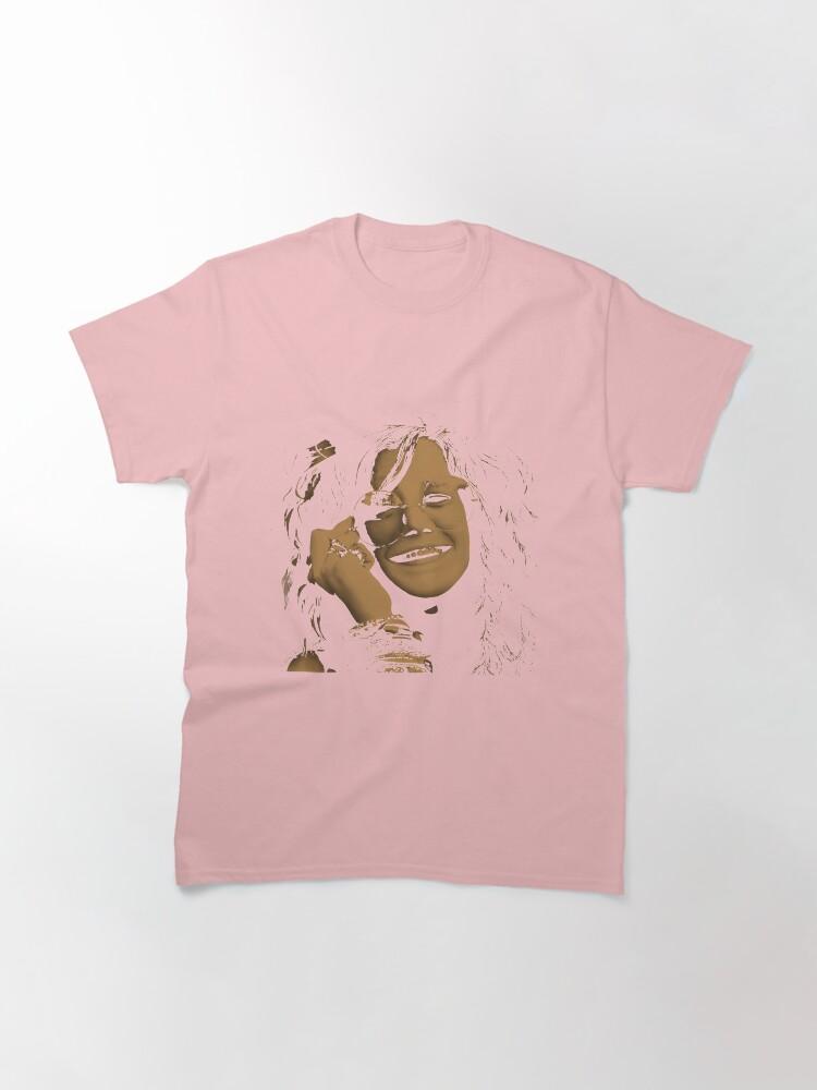 Janis Joplin Vintage Janis Joplin Art Print – Retro 70S Singer Portrait, Boho Music Tee | Limited Edition Classic T-Shirt
