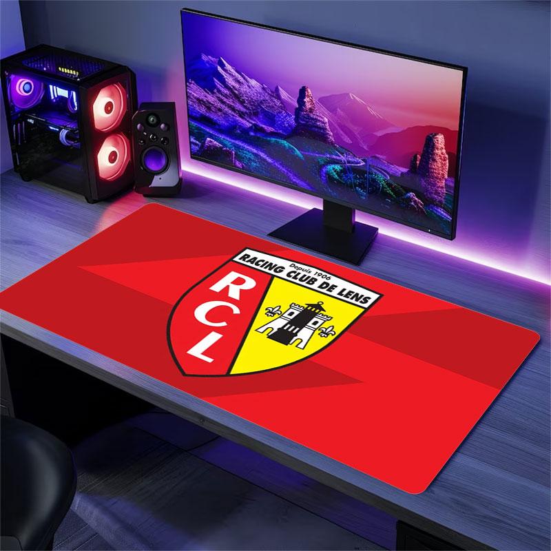 RC Lens Mouse Pad, Large Gaming Desk Mat, Non-slip XXL Mousepad for Laptop & Tablet, Mini PC Playmat with Stitched Edges