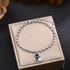Colorfast Korean-Japanese Titanium Steel Women's Bracelet - Versatile, Fashionable Hand Jewelry.