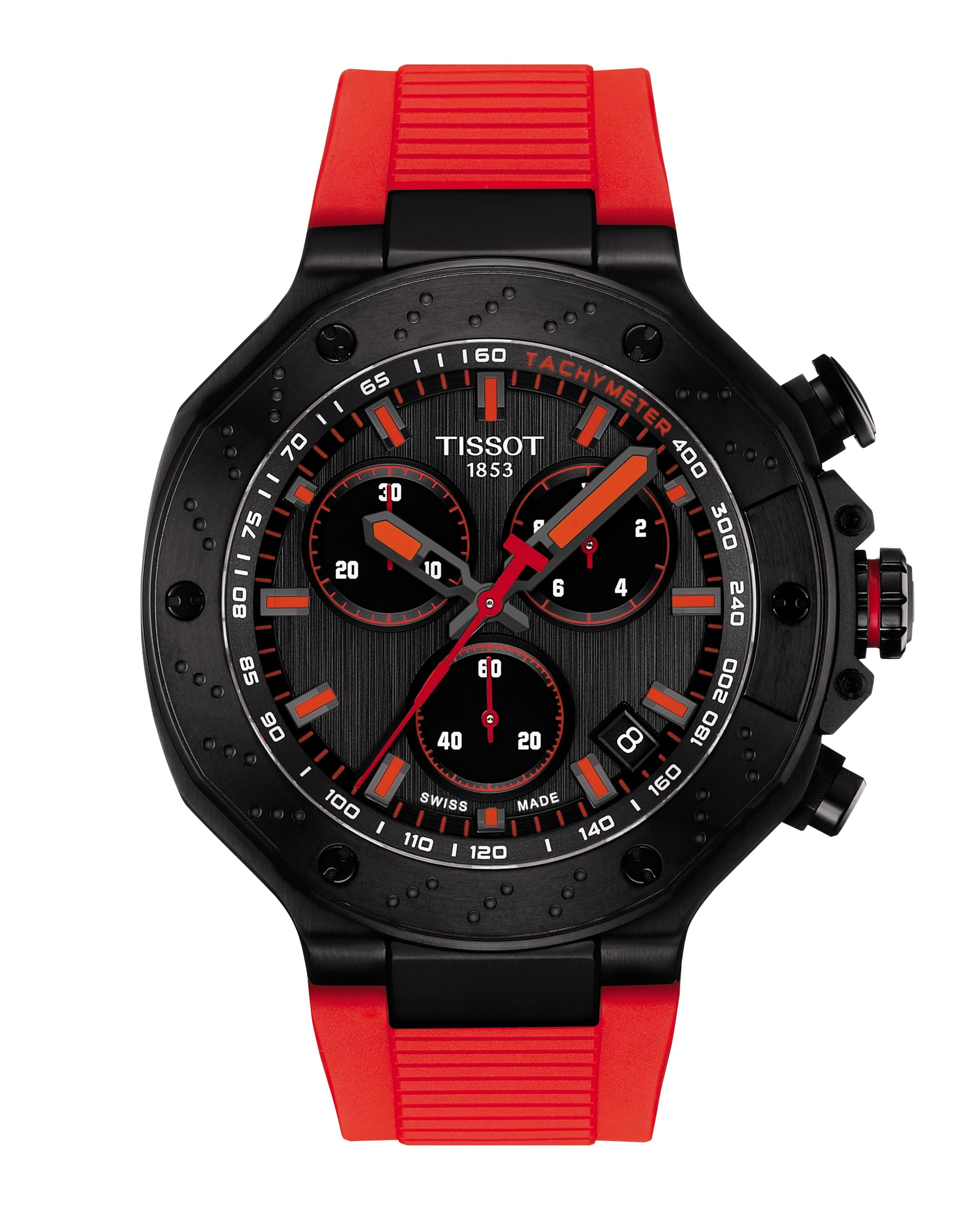 

Tissot T-Race Quartz Chronograph Watch, T1414173706101, Men s, Dark Gray Dial