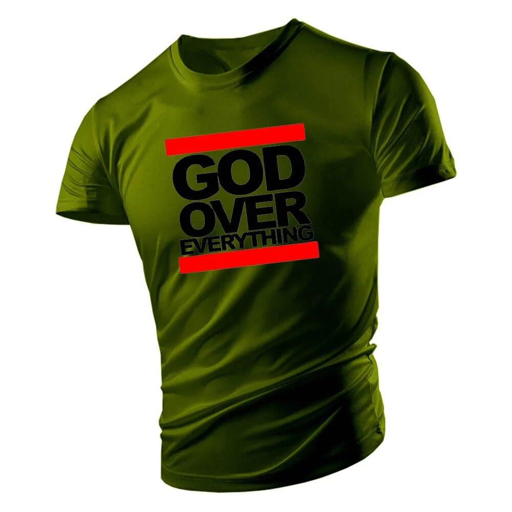 Summer 2d Alphabet Chart Print 2023 Outdoor Casual New O-Collar Men'S Short Sleeve Top T-Shirt Comfortable And Breathable