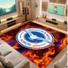 Brighton & Hove Albion Football Print Crystal Velvet Rug, Comfortable Water Absorbent Non Slip Indoor Floor Carpet