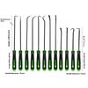 4-12 Pcs Precision Car Oil Seal Screwdriver Set O-Ring Gasket Puller Removal Tool Pick Hook Durable Tool