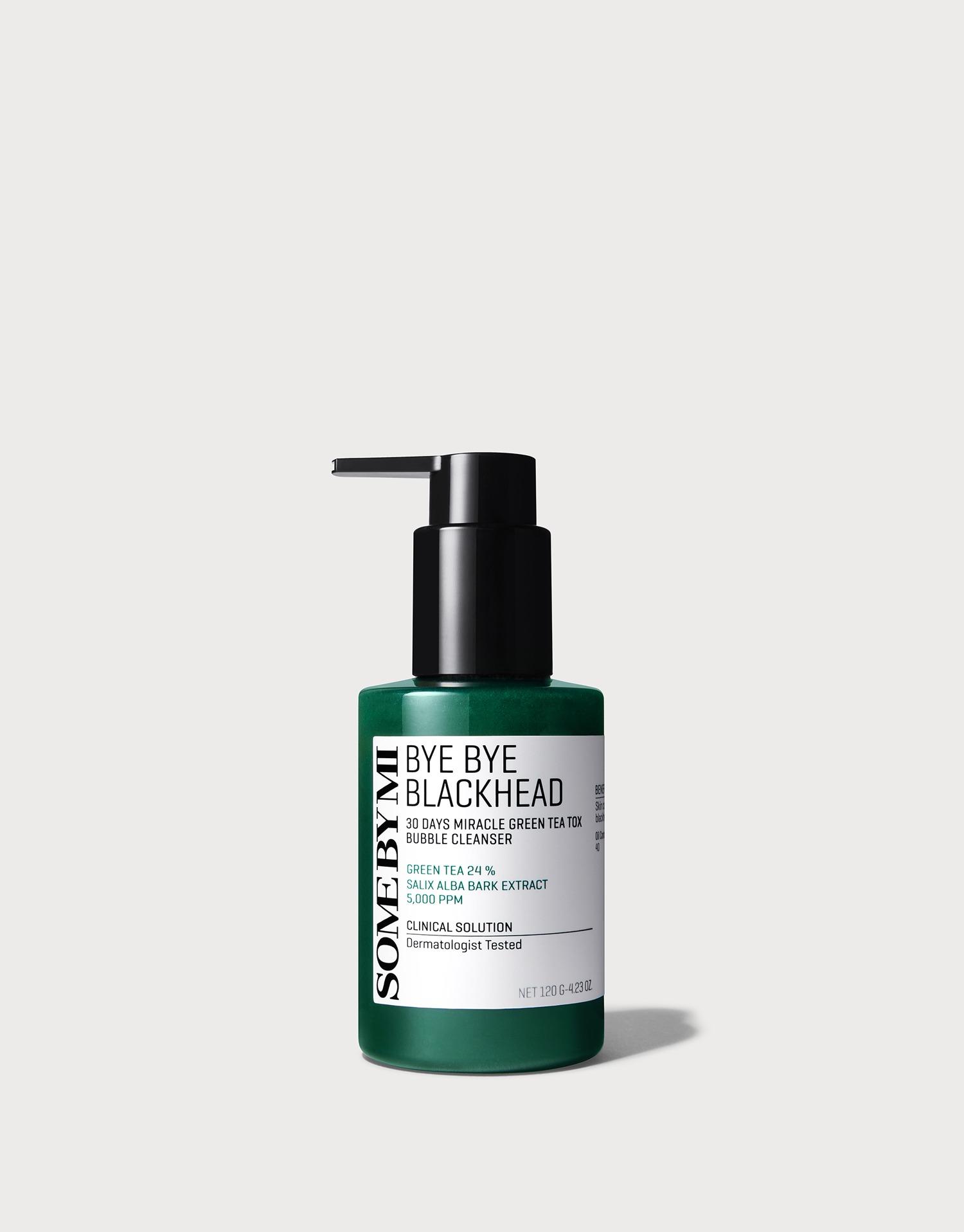 Bye Bye Blackhead 30 Days Miracle Green Tea Tox Bubble Cleanser [120g]