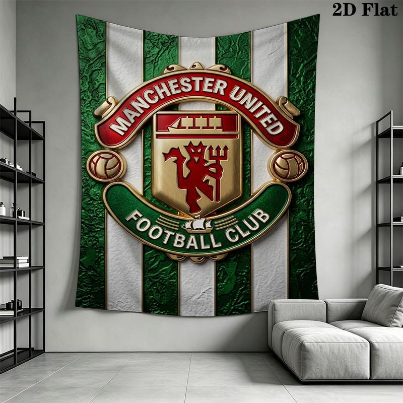 Manchester Football Club Crest Threepiece Set 1 Duvet Cover 2 Pillowcase Without Core Bedding Set Duvet Cover And Pillowcase