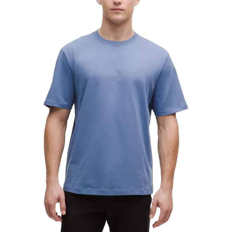 Lululemon Heavyweight T-Shirts Men's Crew Neck Moderate Straight Fit LM3FBSS