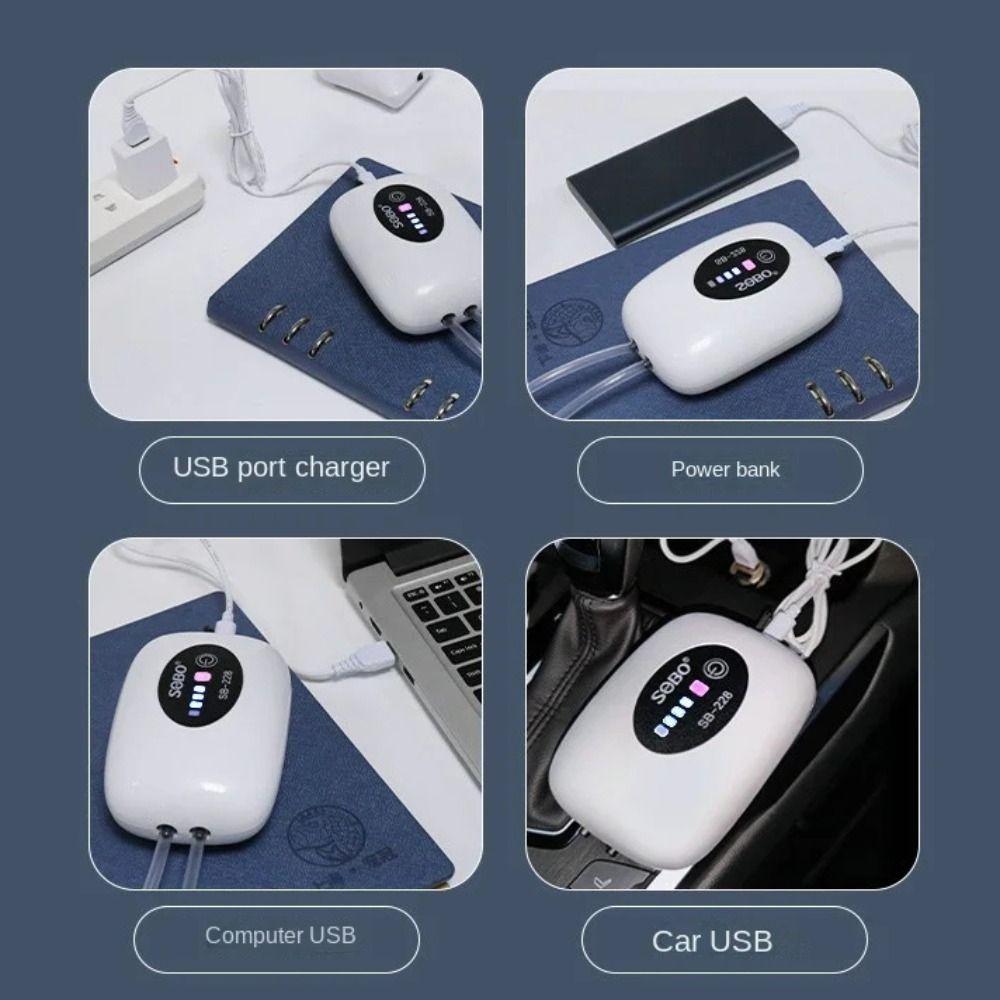 USB Charging Fish Tank Oxygen Pump Small Fishing Oxygenator Aquarium Oxygen Air Pump  Fish Tank