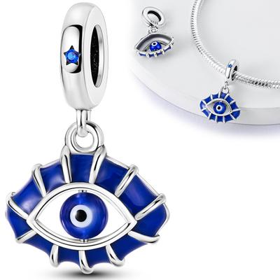 Charms Zilver Oceaan Element Blauw Oog Sterren Hangers Passen op Originele Armbanden Charms Voor Vrouwen Sieraden Diy Maken Diy Cadeaus