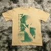 Rapper Frank Retro Grafik T-Shirt Herren Hip Hop Ocean Album Kleidung T-Shirts Y2k Unisex Blond Fashion Übergroßes Baumwoll-T-Shirt