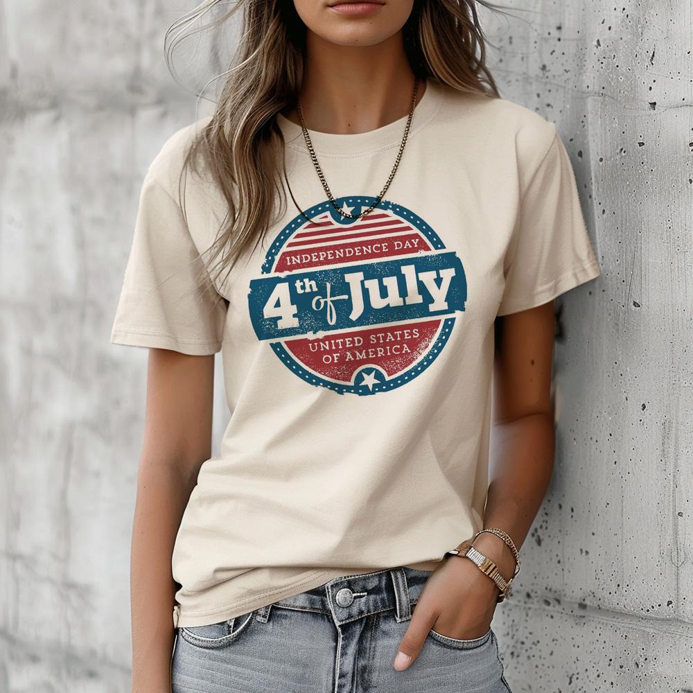 Trička 4. července dámská Y2K manga japonský top dámský vtipné y2k oblečení