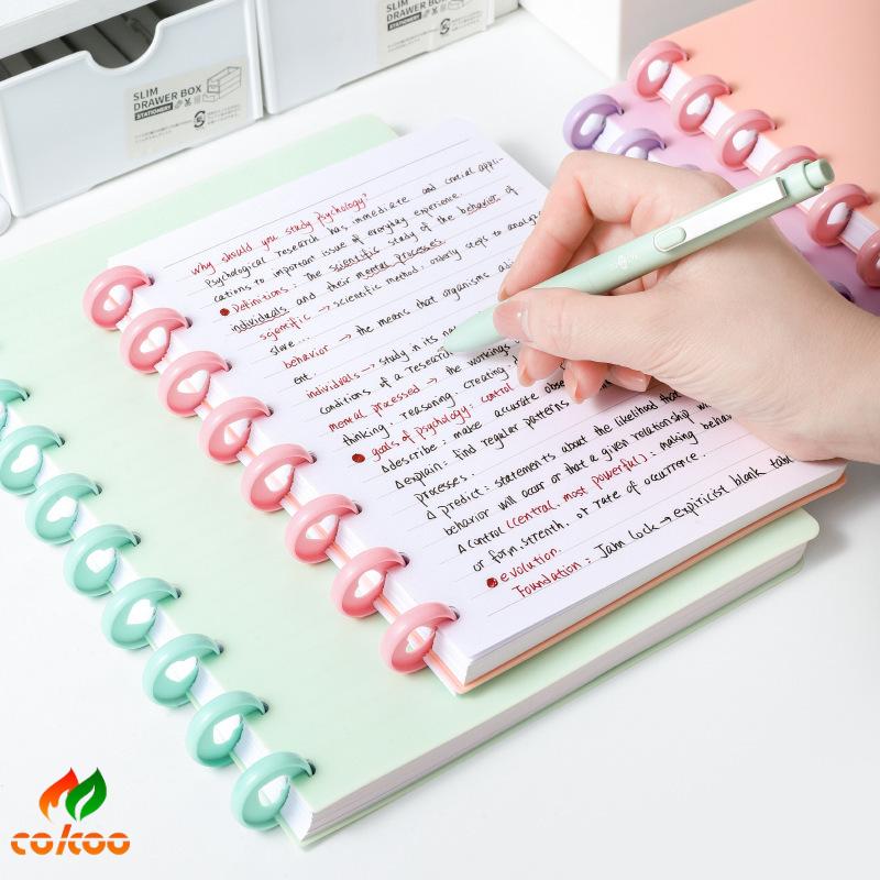 Pastel Color Spiral Notebook A5/B5 Size, Multiple Pastel Colors Available Ideal for Students and Office Use
