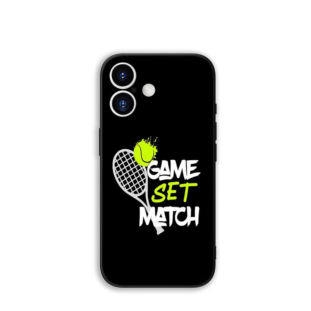 For Motorola Moto G54 G05 G24 G55 G75 G85 G15 G57 G86 Power Edge 50 30 Fusion Neo Pro Case Coach Eat Sleep Tennis Repeat Ball