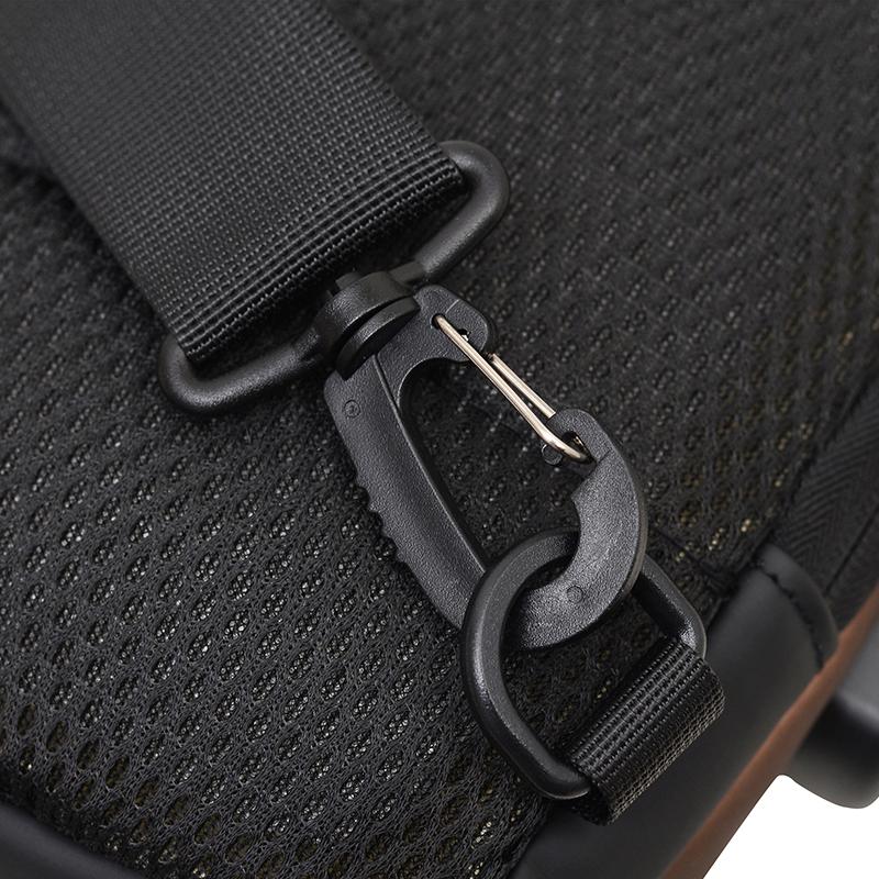 Water-Repellent Chest Bag Men's Crossbody Bag Mobile Phone Bag Commuter Combination Lock Shoulder Bag