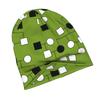 ZLIENSZUS Adult Geometric Knit Hat - Modern Dot & Square Lattice Beanie with Subtle Lattice, Warm Winter Suitable for Cold Weather, Casual Outfits, Of
