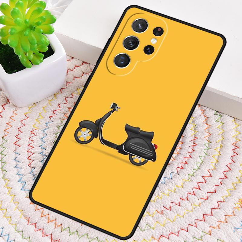 Vintage Roller TPU Handyhülle Für Samsung Galaxy note 10 pro S26 S25 S24 S23 S22 Ultra Plus S21 FE S20 Stoßfeste Hülle