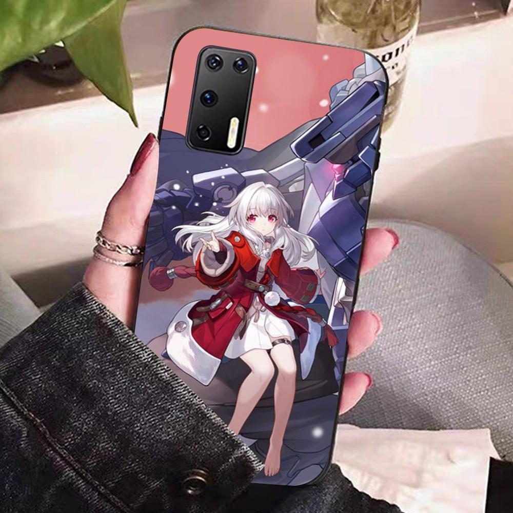 Honkai Spiel S-Stern R-Schiene Handyhülle Für Huawei P 8 9 10 20 30 40 50 Pro Lite Psmart Honor 10 Lite 70 Mate 20lite