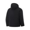Li Ning Hot Pot Down Jacket Water-Resistant Comfortable Solid Color Casual Hoodie Men Jacket Black AYMV779-2