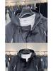 Men's Spring Windbreaker: Casual Loose Hooded Jacket with Big Zipper Pocket