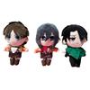 20Cm Anime Attack On Titan Plush Toys Doll Kawaii  Cute Soft Stuffed Plush Pillow Levi Eren Mikasa Stuffed Doll Gifts For Kids