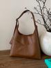 Textured Traveling Shoulder Bag for Women Autumn Winter Large Capacity PU Crossbody Bags Solid Color Shopping Casual Handbags