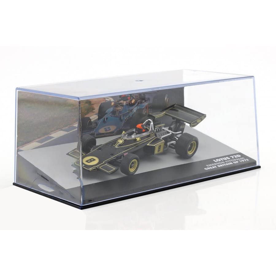 F1 Miniature Car 1/43 Lotus Ford 72D Emerson Fittipaldi JPS British Grand Prix 1972 Winner
