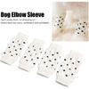 Zerodis 4pcs Dog Elbow Protector, Elastic Pet Leg Hock Protectors Warm Dog Hock Covers Pet Leg Sleeves Knitted Pet Leg Warmers Leg Support Wrap