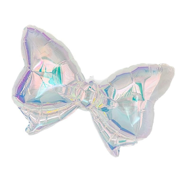 Laser, Colorful Butterfly, Heart-shaped Cake, Balloon, Birthday Party, Photo Props, Decorations, Background Wall Arrangement