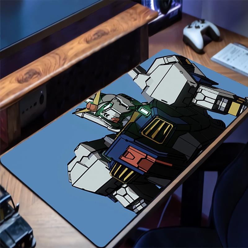 Mousepad Mechanical Warrior Gundam Mk II Xxl Keyboard Pad Rubber Desk Mat Extended Pad Non Slip Desk Mouse Mat Gaming Mouse Pad