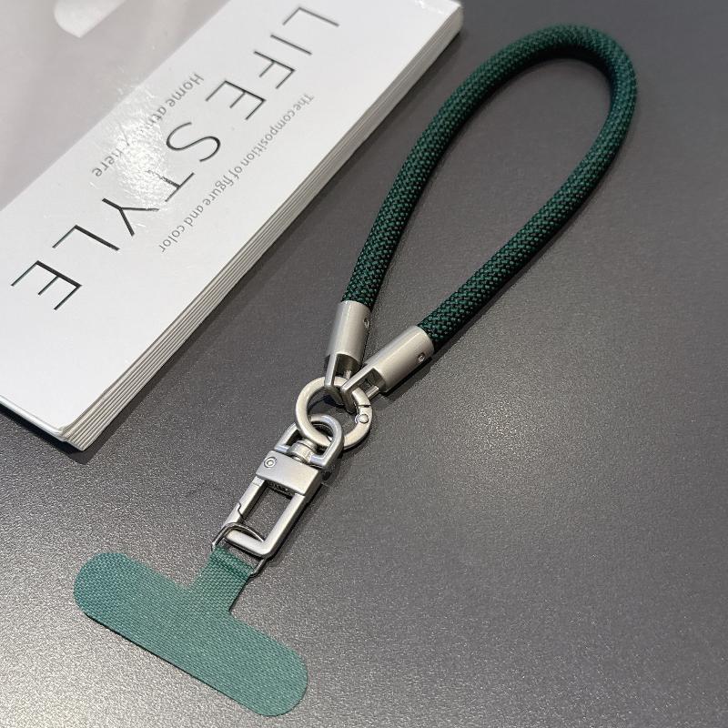 Portable Mobile Phone Hand Wrist Straps Nylon Colorful Anti-Fall Lanyard With Gasket Detachable Cellphone Hanging Cord