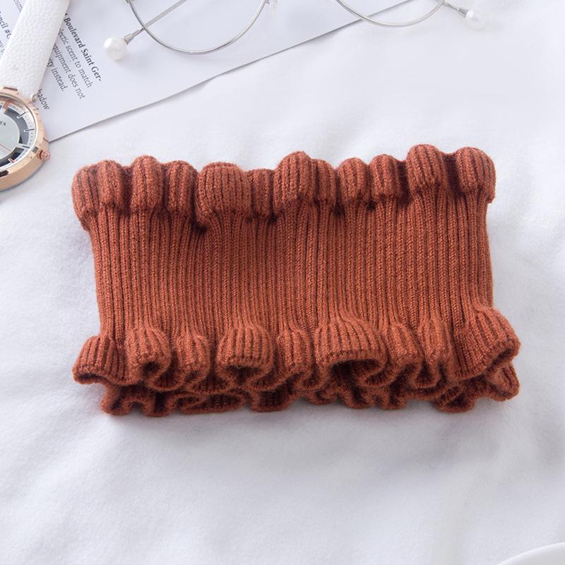 Wool Knit Snood Neck Warmer & Headband - Autumn/Winter Women's Accessory