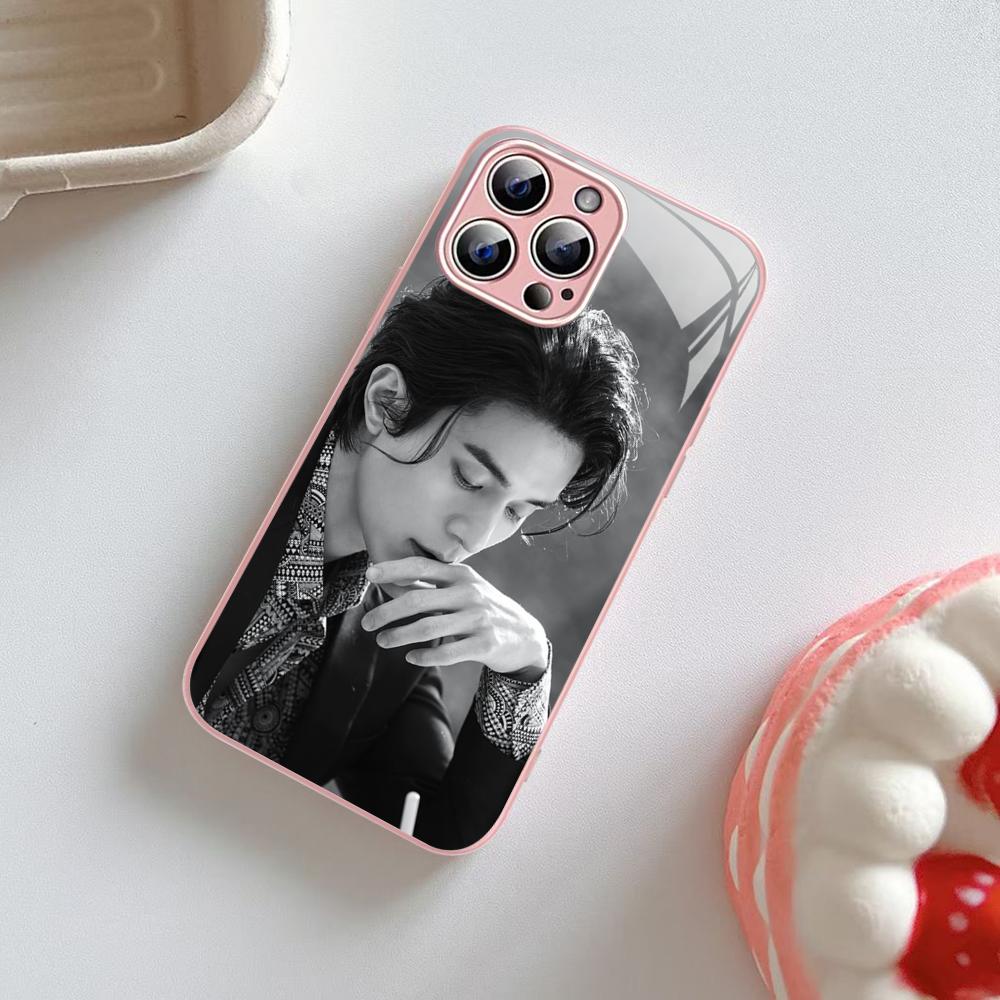 Actor Lee Dong Wook Phone Case For iPhone 14 13 12 Mini 11 Pro XS Max X XR 14 Plus Tempered Glass Cover