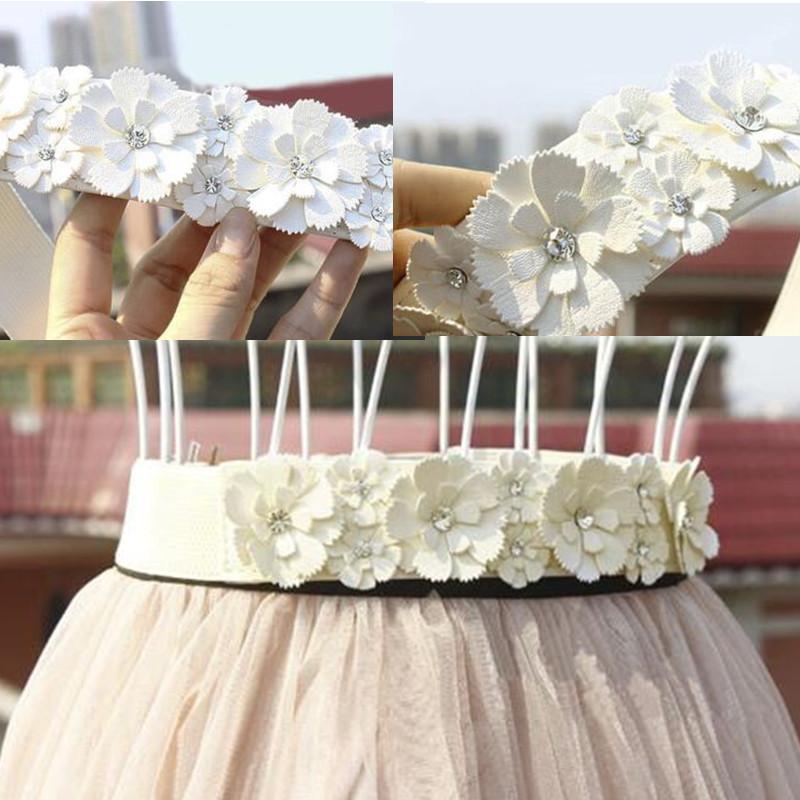 Women Skinny Elastic Belt Ladies Fashion Buckle Stretchy Wide Waist Belt for Dresses Flower Waistband Gift Cloth Accessory