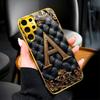 Model piele Husa protectoare Placare electrică de înaltă calitate Carcasă din sticlă pentru telefon pentru Samsung Galaxy S26 S25 S24 S23 S22 S21 FE, Ultra, Plus