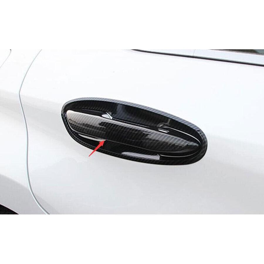 For Lexus ES250 300h 350 2019-22 ABS Carbon Fiber Outside Door Handle Cover Trim