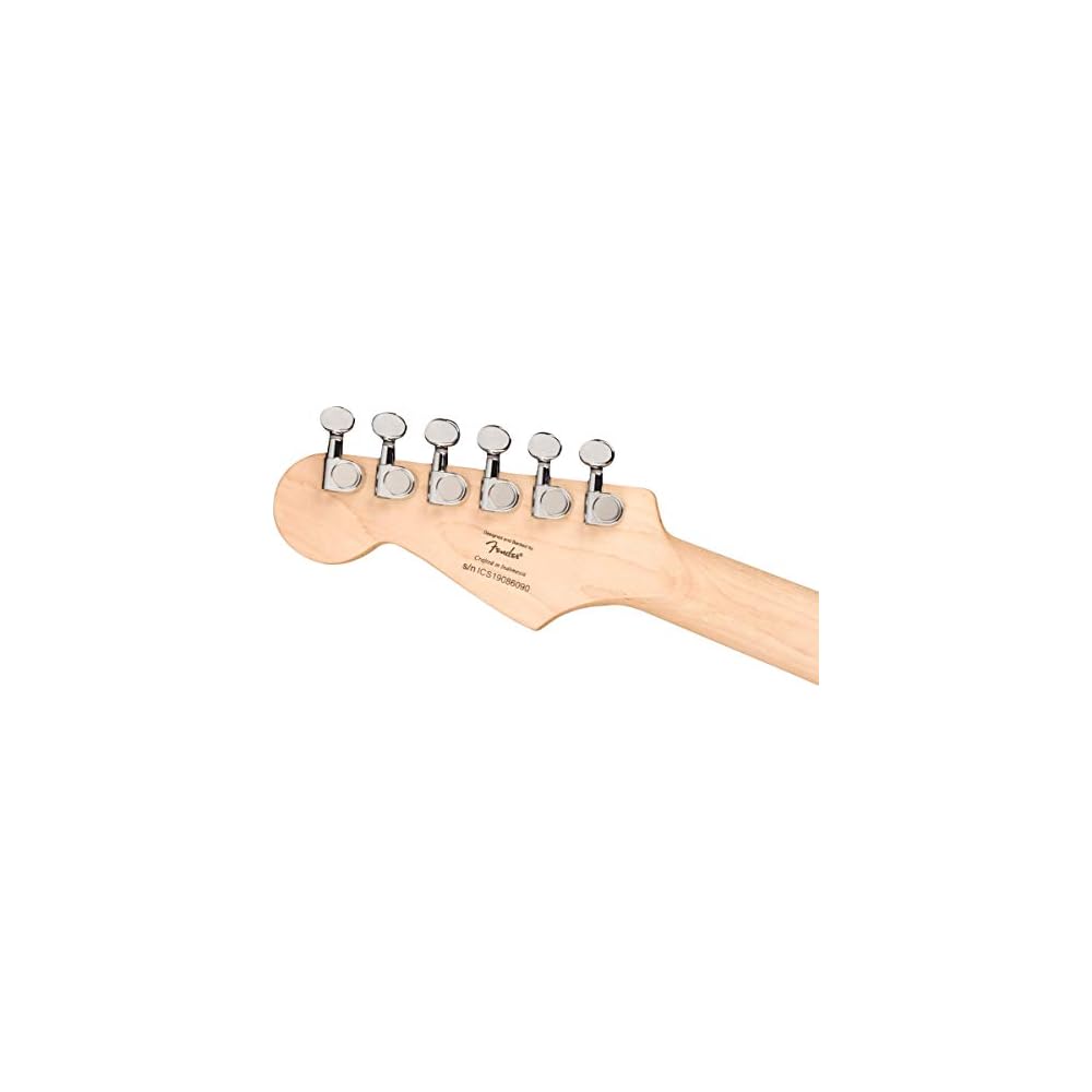 Squier Mini Stratocaster® Electric Guitar, Laurel Fingerboard, Dakota Red, with Soft Case